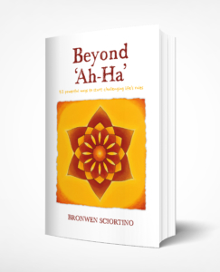 Beyond Ah-Ha Bronwen Sciortino Mindfulness Resilience Stress Exhaustion Burnout Leadership Development Personal Growth
